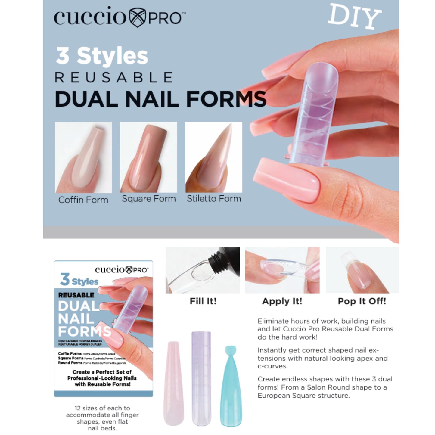 Dual Nail Forms