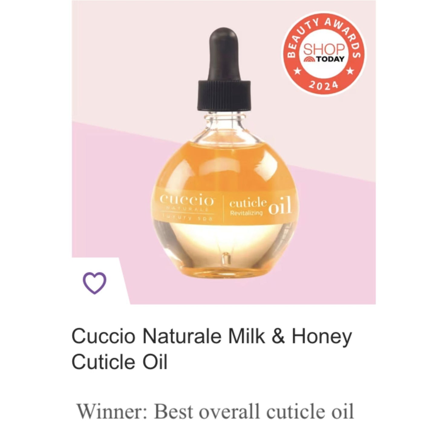 Revitalizing Cuticle Oil Milk & Honey