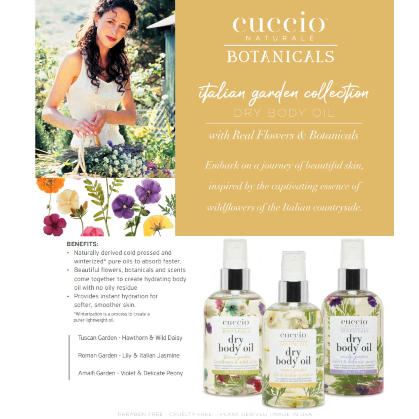 BOGO: Purchase an Italian Garden Collection Dry Body Oil 109 mL (3.7 fl. oz) and get the same scent FREE!