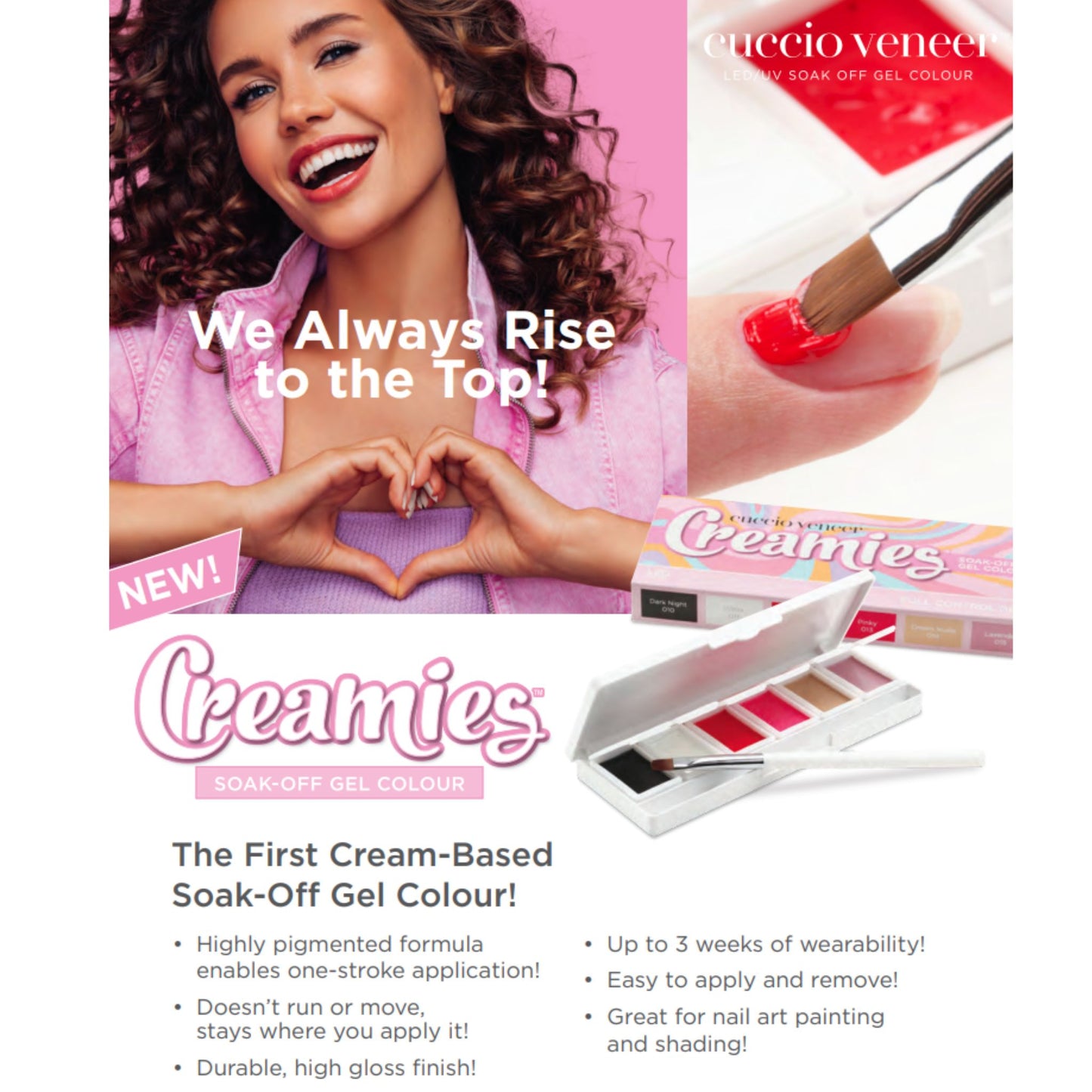 Creamies Soak-Off Cream Gel