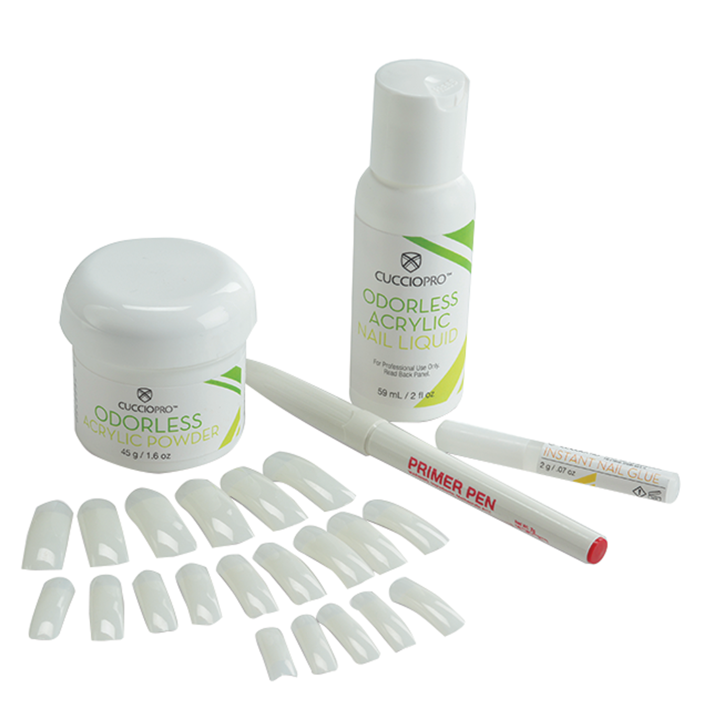 Odorless Acrylic Nail System + Kits