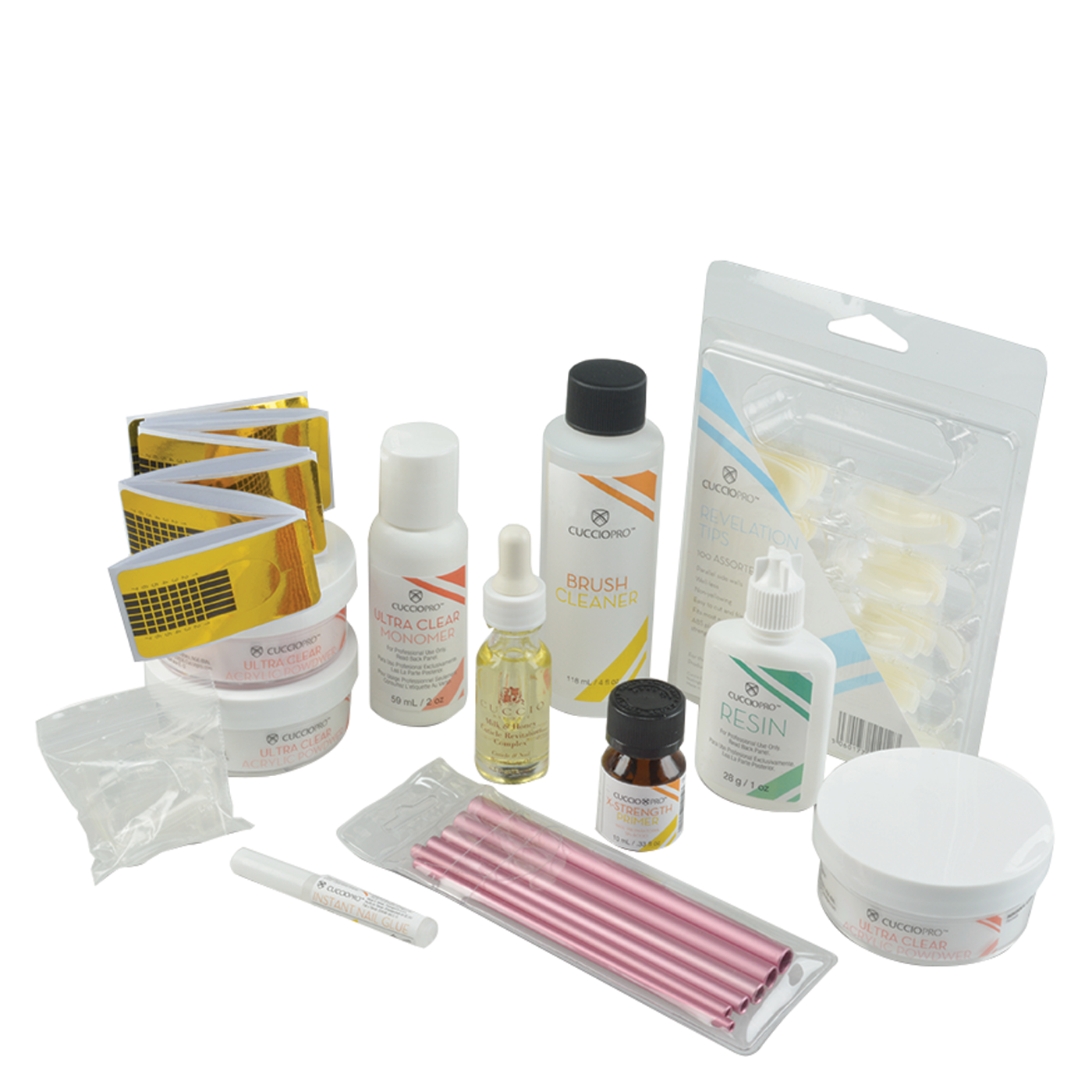 Ultra Clear Acrylic Nail System + Kits
