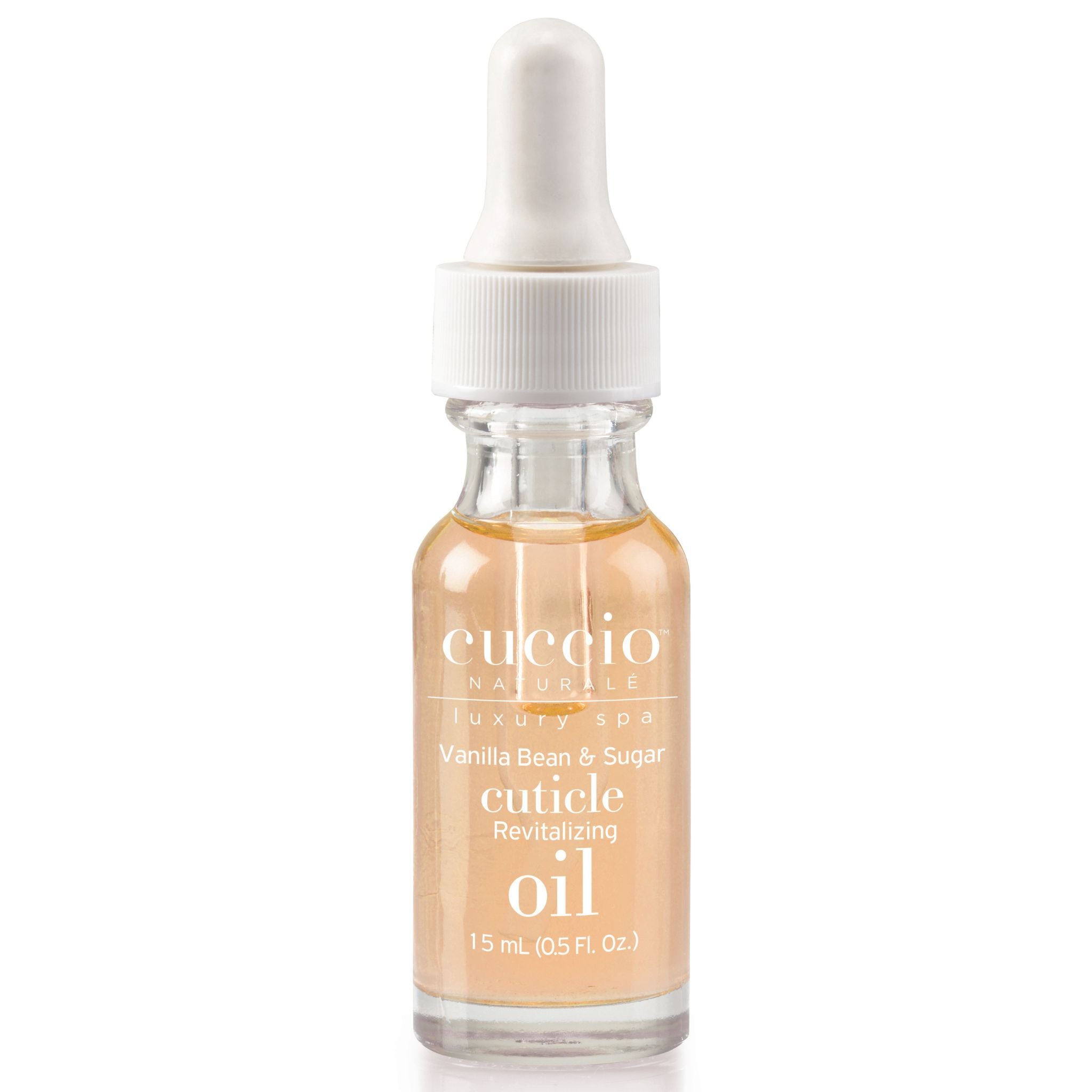 Vanilla Bean Sugar Cuticle Oil 1/2oz – Cuccio