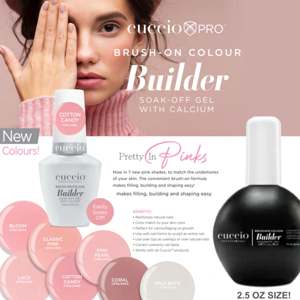 Pretty In Pinks Collection | Colour Builder Gel LED/UV