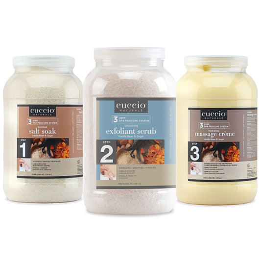 3 Step Pedicure System Vanilla Bean & Sugar