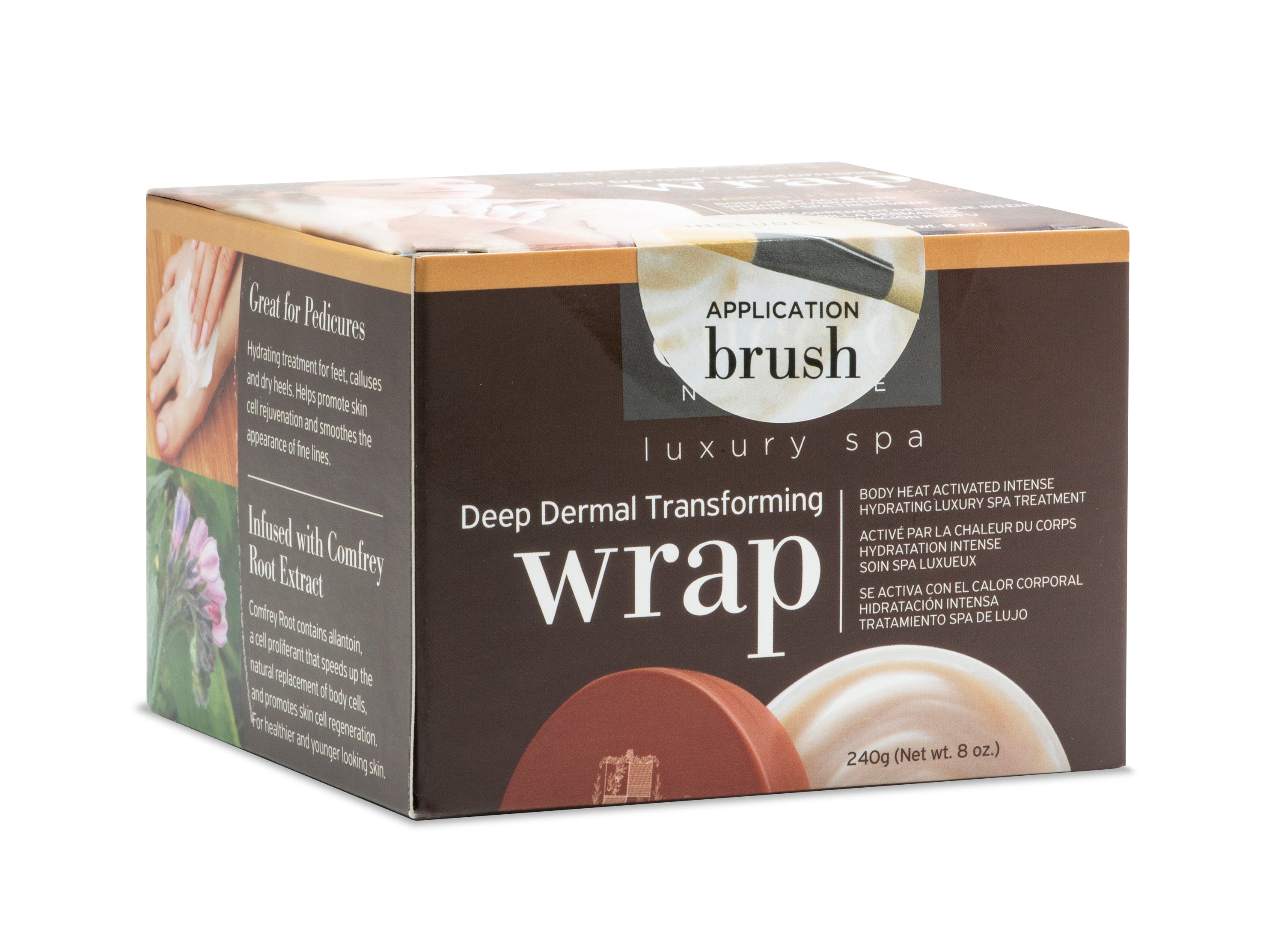 Deep Dermal Transforming Wrap 226 G – Intensive Feuchtigkeitscreme, Glättet Falten, Für Hände & Füße