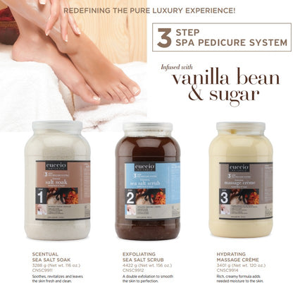 NEW Vanilla Bean & Sugar Sea Salt Scrub 156 oz