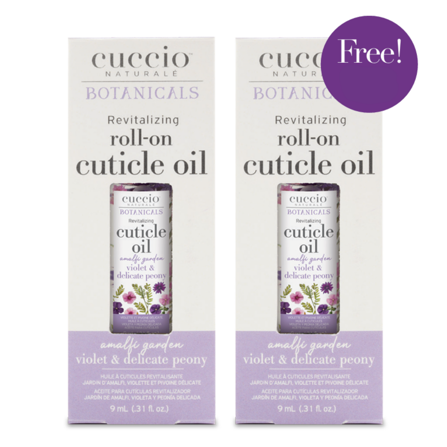 BOGO: Purchase an Italian Garden Collection Roll-on Cuticle Oil (.31 fl. oz.) and get the same scent FREE!