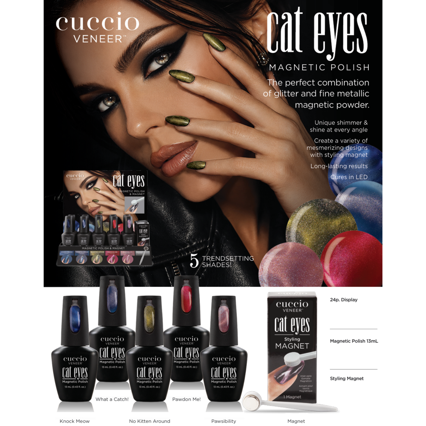 Cat Eye Nails - Magnetic Gel Polish Collection