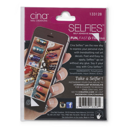 #TipTop: SELFIES Self Adhesive Nail Art