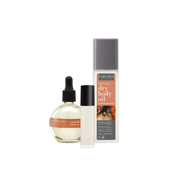 Vanilla Bean & Sugar Oil Hydration Bundle