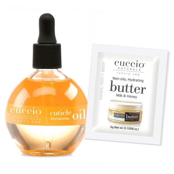 Revitalizing Cuticle Oil 2.3 oz. + FREE Milk & Honey Butter Packet