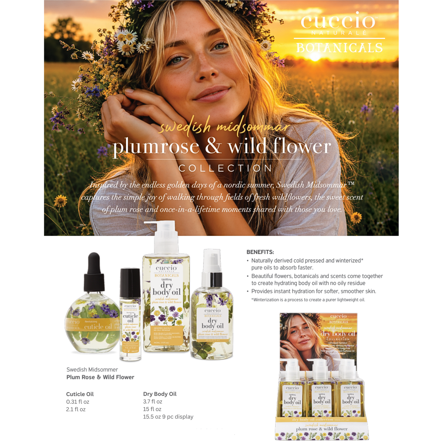 Plumrose & Wildflower Revitalizing Cuticle Oil