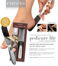 Load image into Gallery viewer, Stainless Steel Pedicure File Kit
