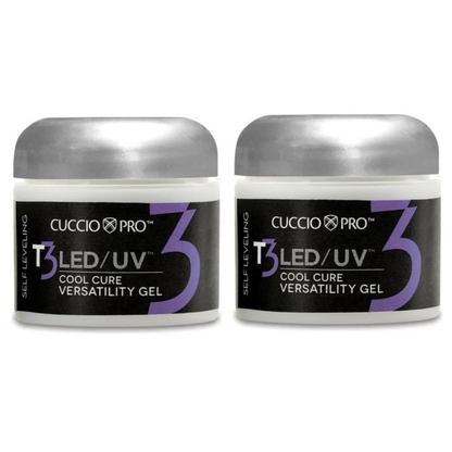 BOGO: All 1 oz & 2oz T3 LED/UV Versatility Gels - Self Leveling are Buy 1 Get 1 FREE!