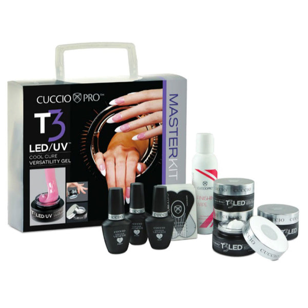 T3 LED/UV Versatility Gel Master Kit - Controlled Leveling