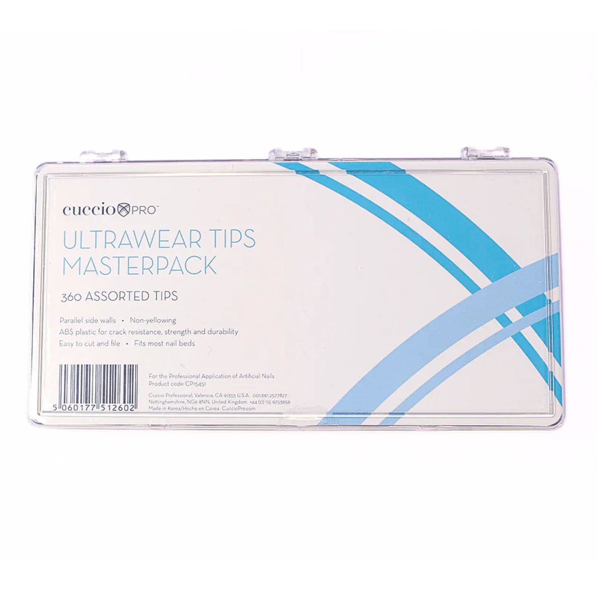 Ultrawear Nail Tips C Curve size 1-10 | CUCCIO PRO – Cuccio
