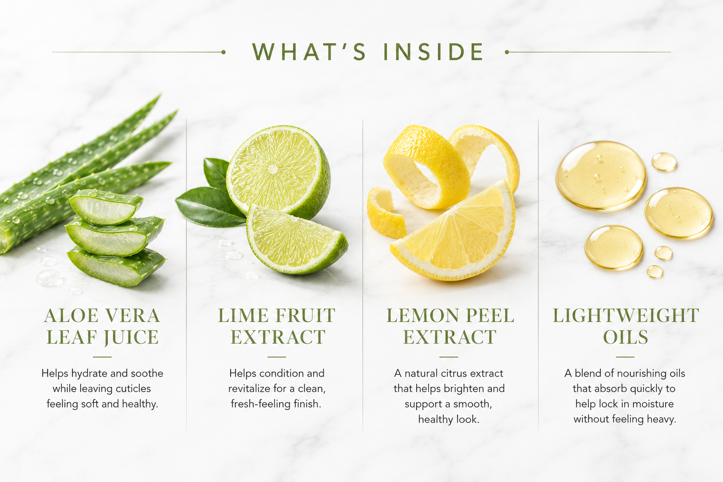 Dry Body Oil White Limetta & Aloe Vera