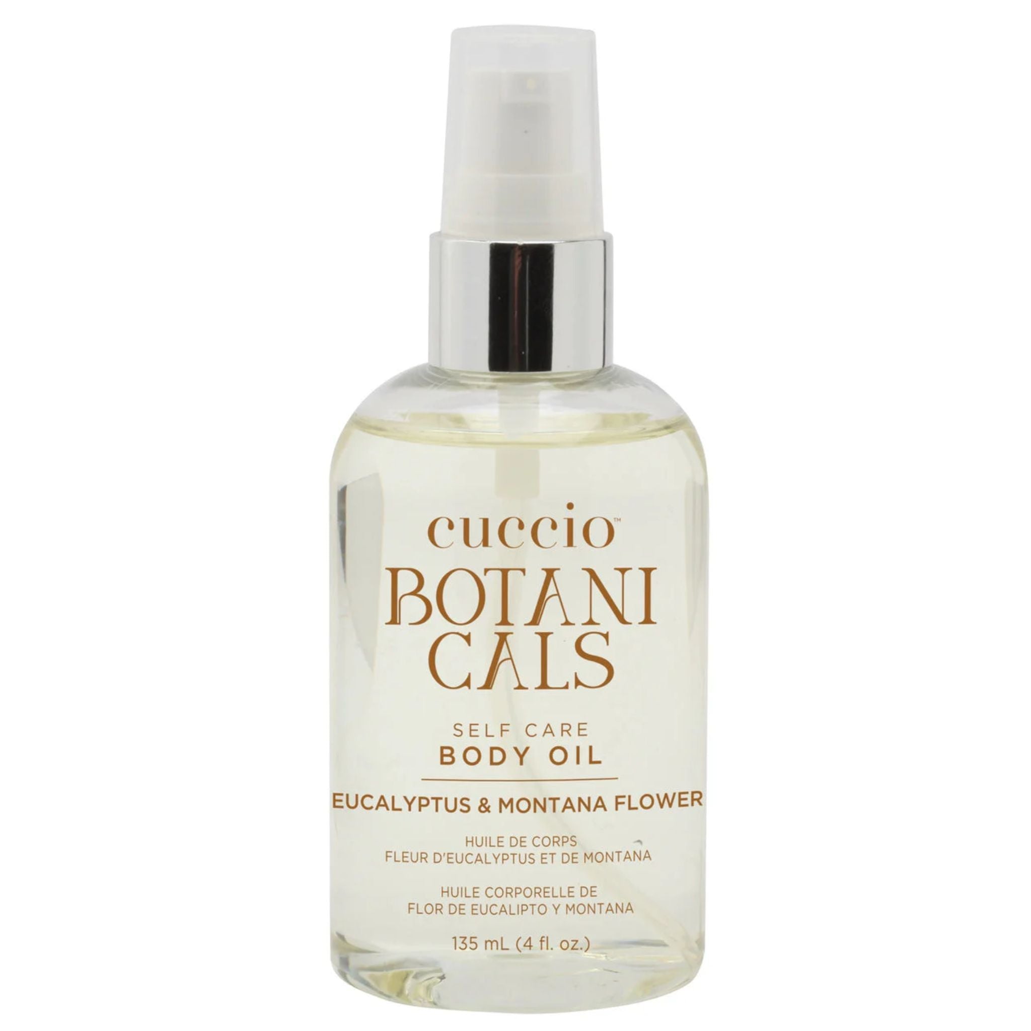 BOTANICALS BODY OIL EUCALYPTUS + MONTANA FLOWER | Cuccio