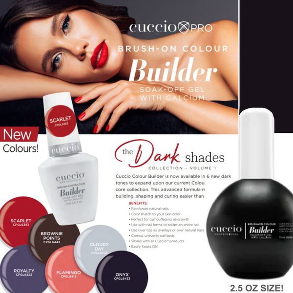Dark Shades Collection | Colour Builder Gel LED/UV