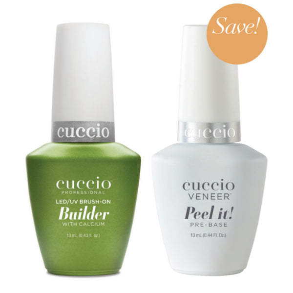 BOGO: Brush-on Builder Gel with Calcium LED/UV Clear + GET Peel It for FREE