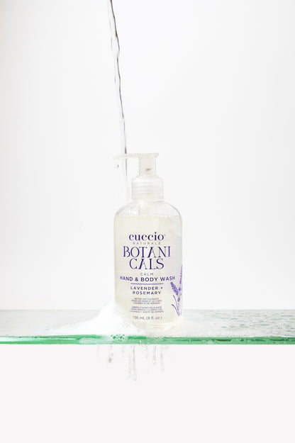 LAVENDER + ROSEMARY HYDRATING HAND & BODY WASH