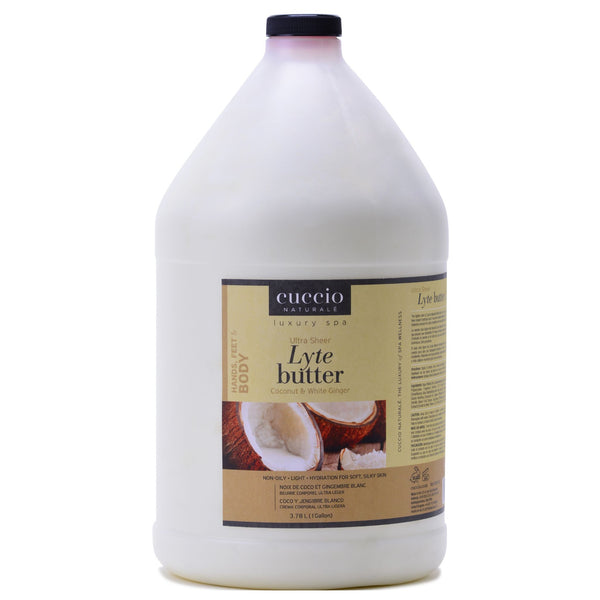 Lyte Ultra Sheer Body Butter Coconut & White Ginger Gallon