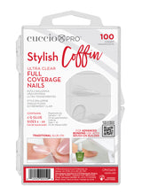 Load image into Gallery viewer, Full Coverage Nail Tips - Stylish Coffin -100 Count
