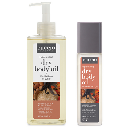 Purchase a 15.5 oz. Dry Body Oil and get a matching 3.38 oz. FREE!