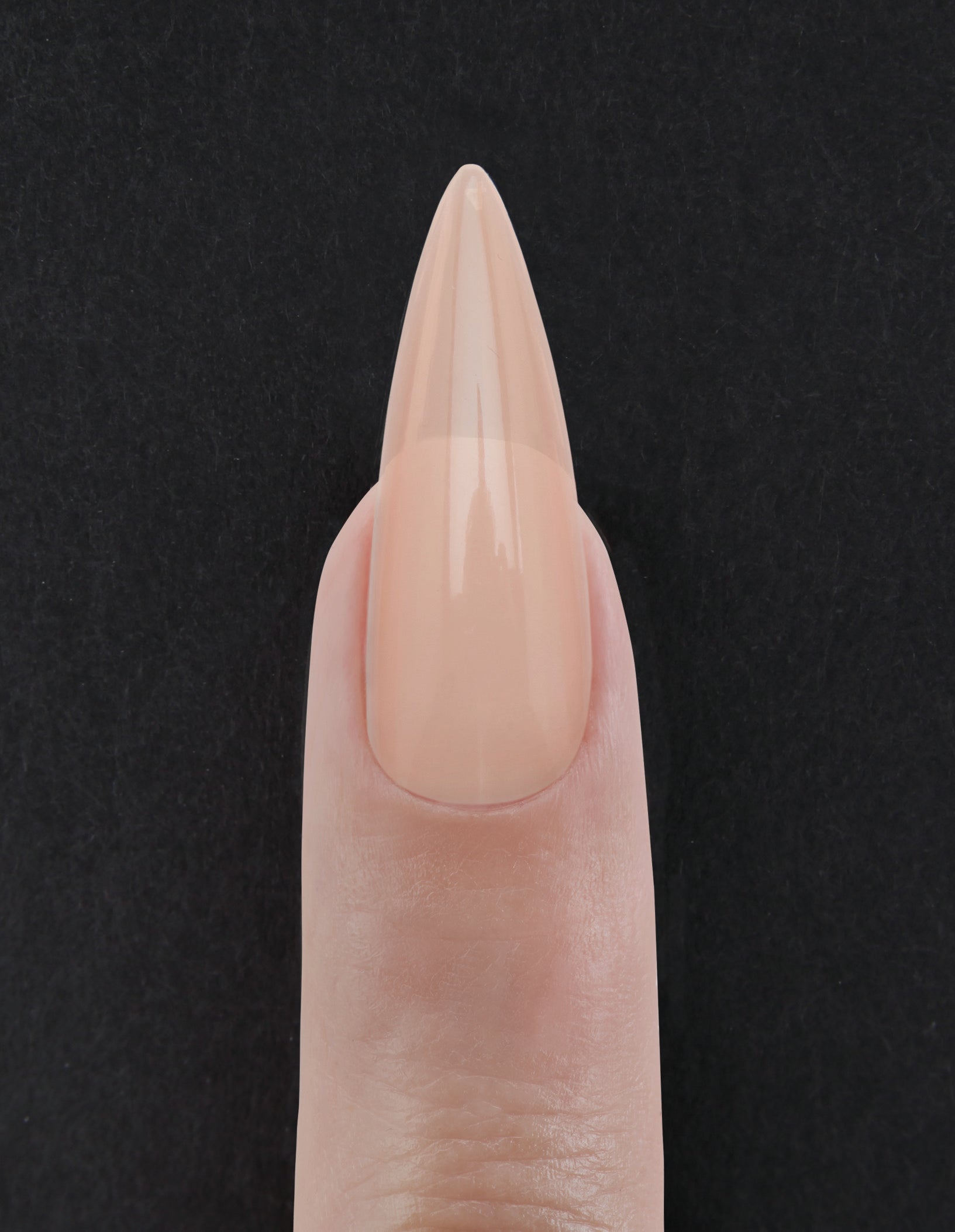 Full Coverage Nail Tips Assorted Nude Stiletto 360 Count Cuccio