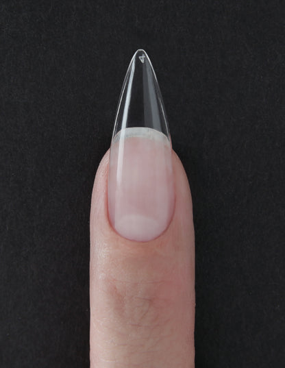 Full Coverage Nail Tips - Pointy Stiletto - 100 Count