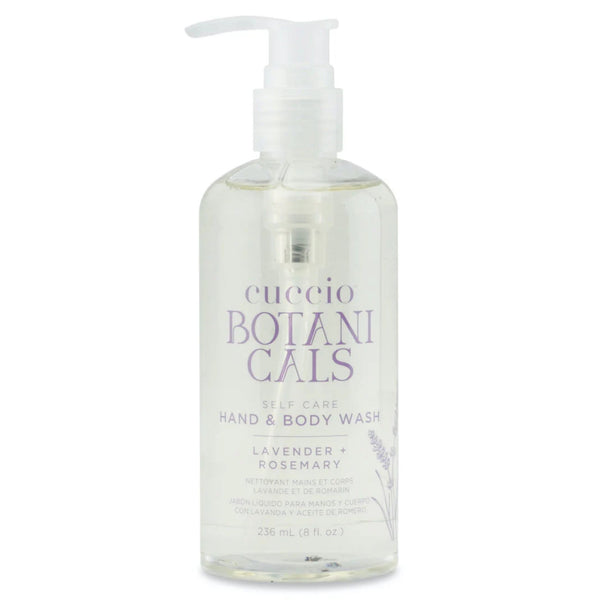 LAVENDER + ROSEMARY HYDRATING HAND & BODY WASH