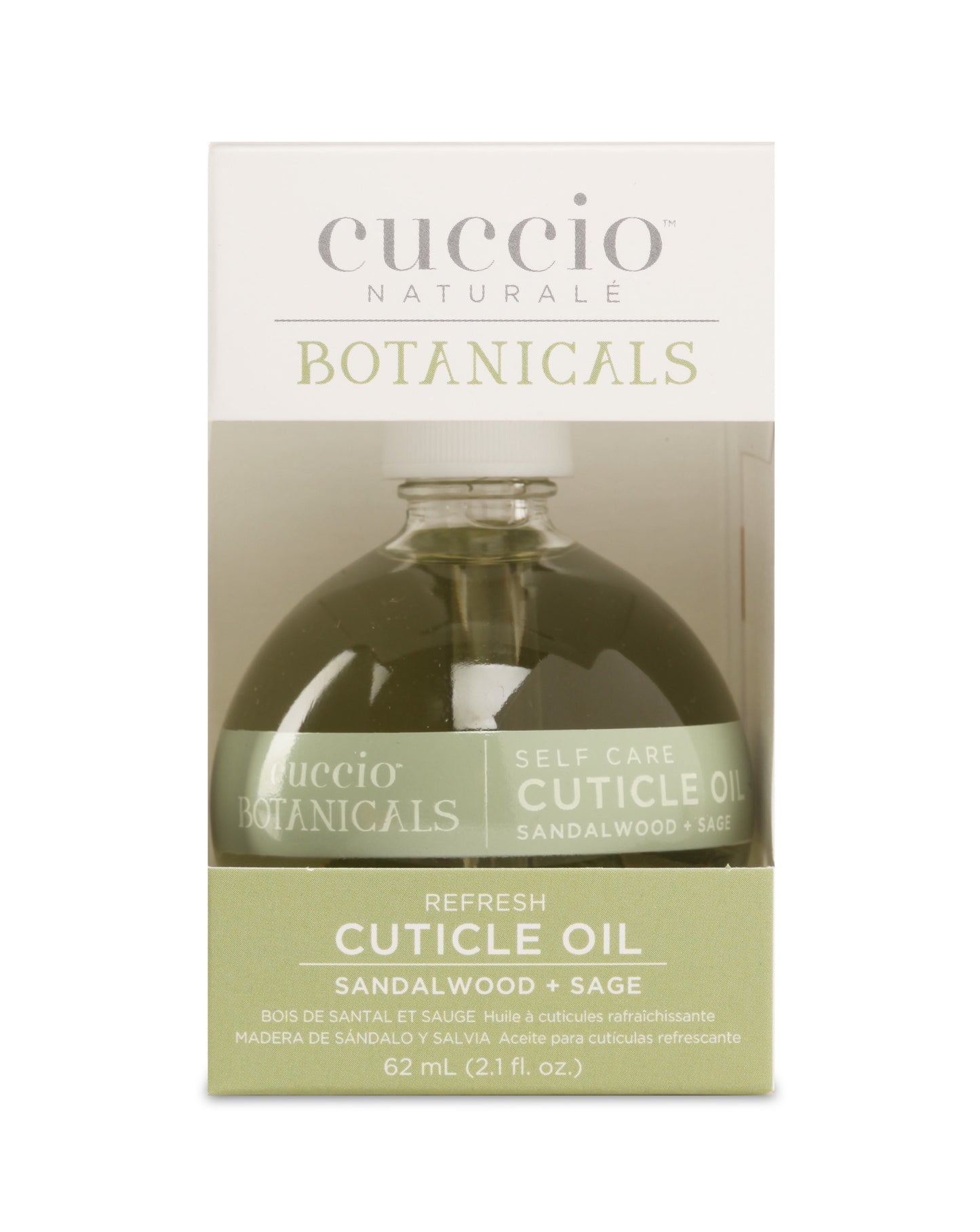 SANDALWOOD + SAGE CUTICLE OIL