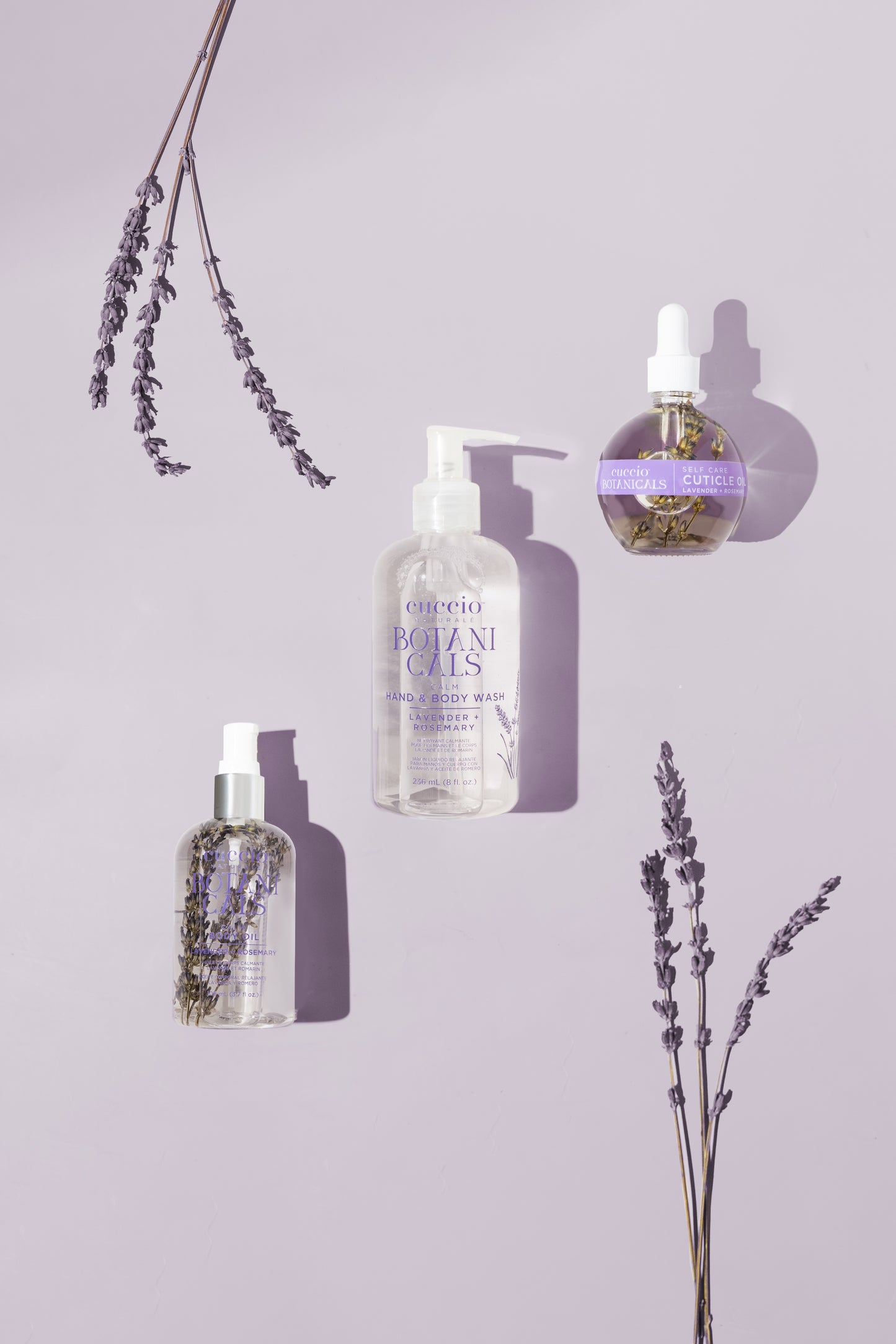 LAVENDER + ROSEMARY HYDRATING HAND & BODY WASH