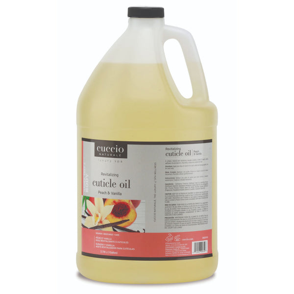 Peach & Vanilla Cuticle Oil Gallon