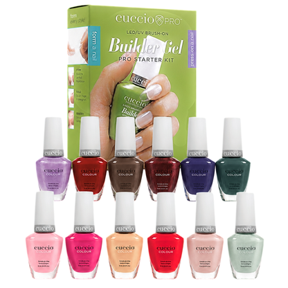 Builder Gel Pro Starter Kit + 12 FREE Lacquers