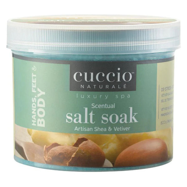 Artisan Shea & Vetiver Scentual Salt Soak
