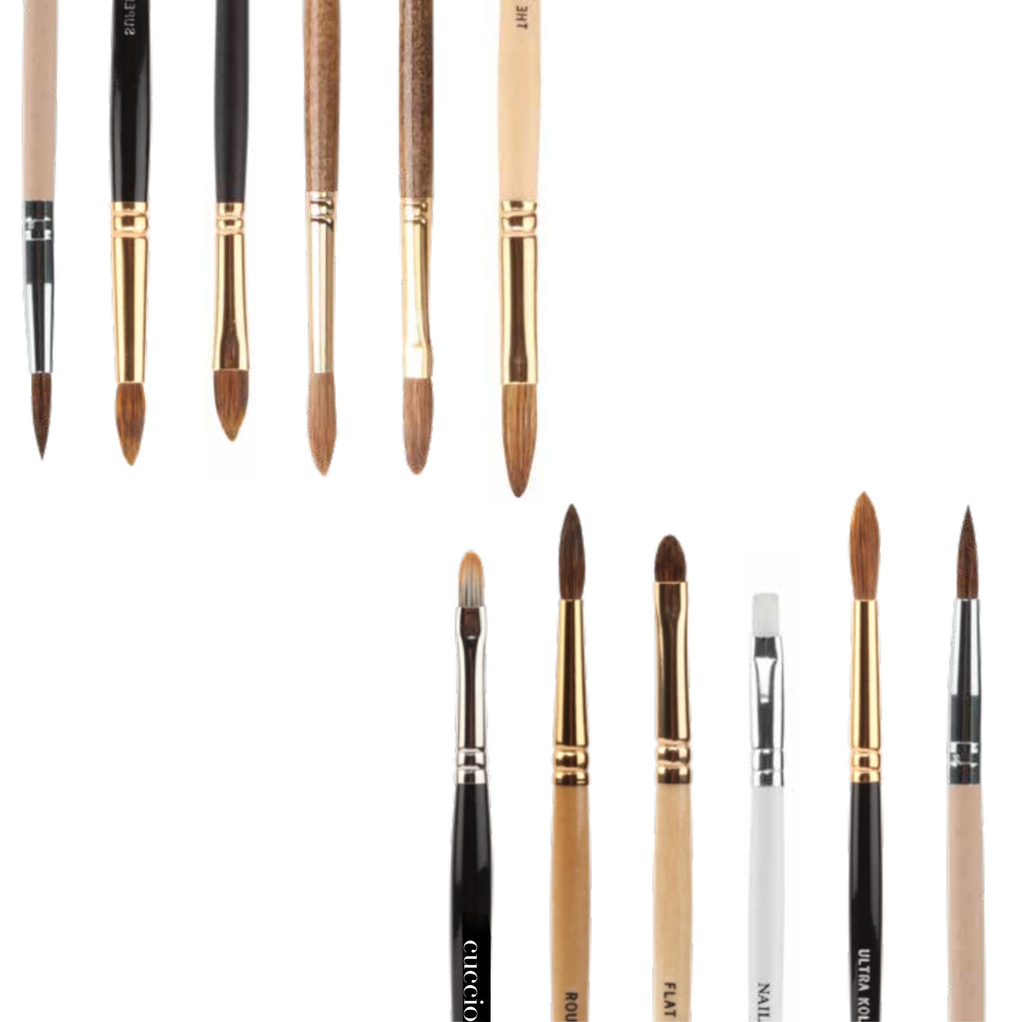 【激安通販 オンラインショップ】日用品 Nail Sculpting Pro Cuccio | Brushes ヘアスタイリング用品
