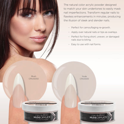 Nudecrylics Cover Powders + Kit