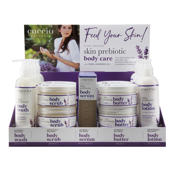 Skin Prebiotic Body Care Collection + Display