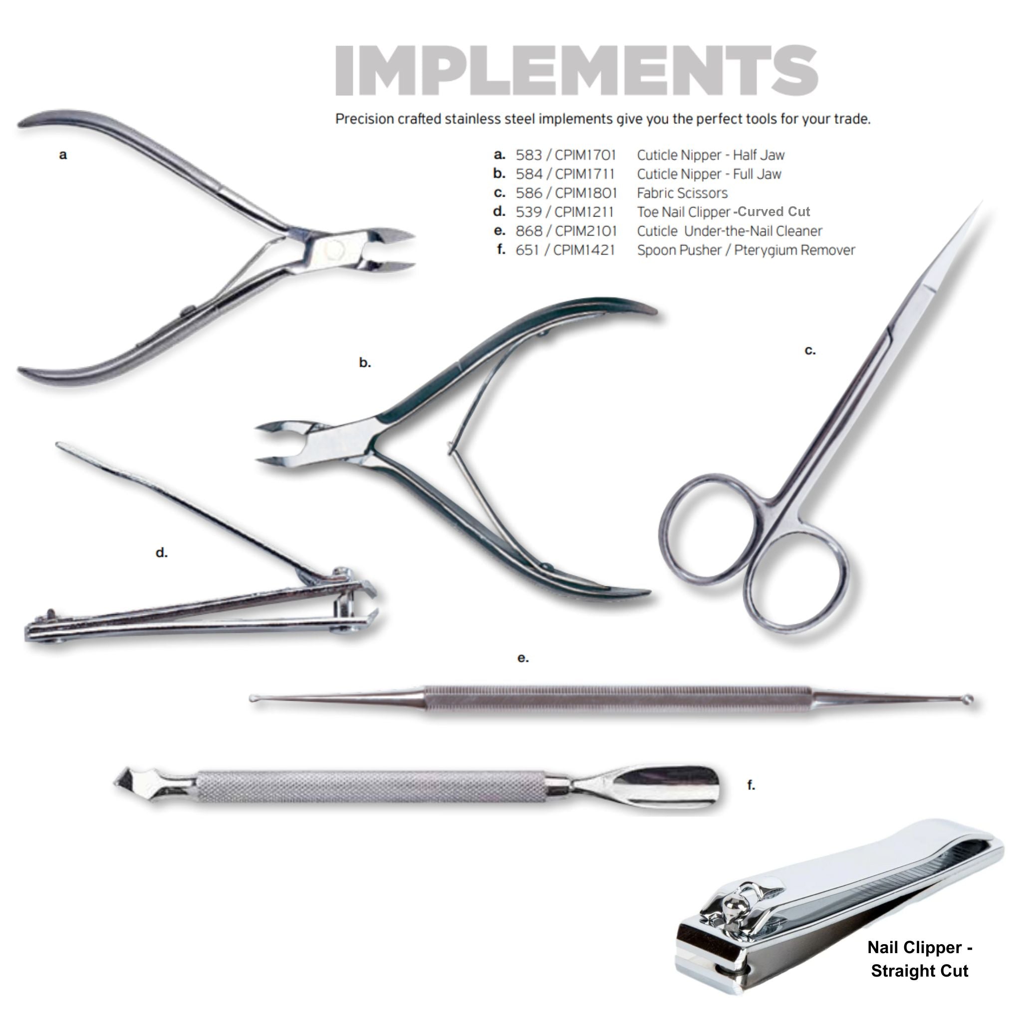 banbi-no★neil partsさん専用です！ Professional Nail Implements - Stainless Steel | Cuccio Pro