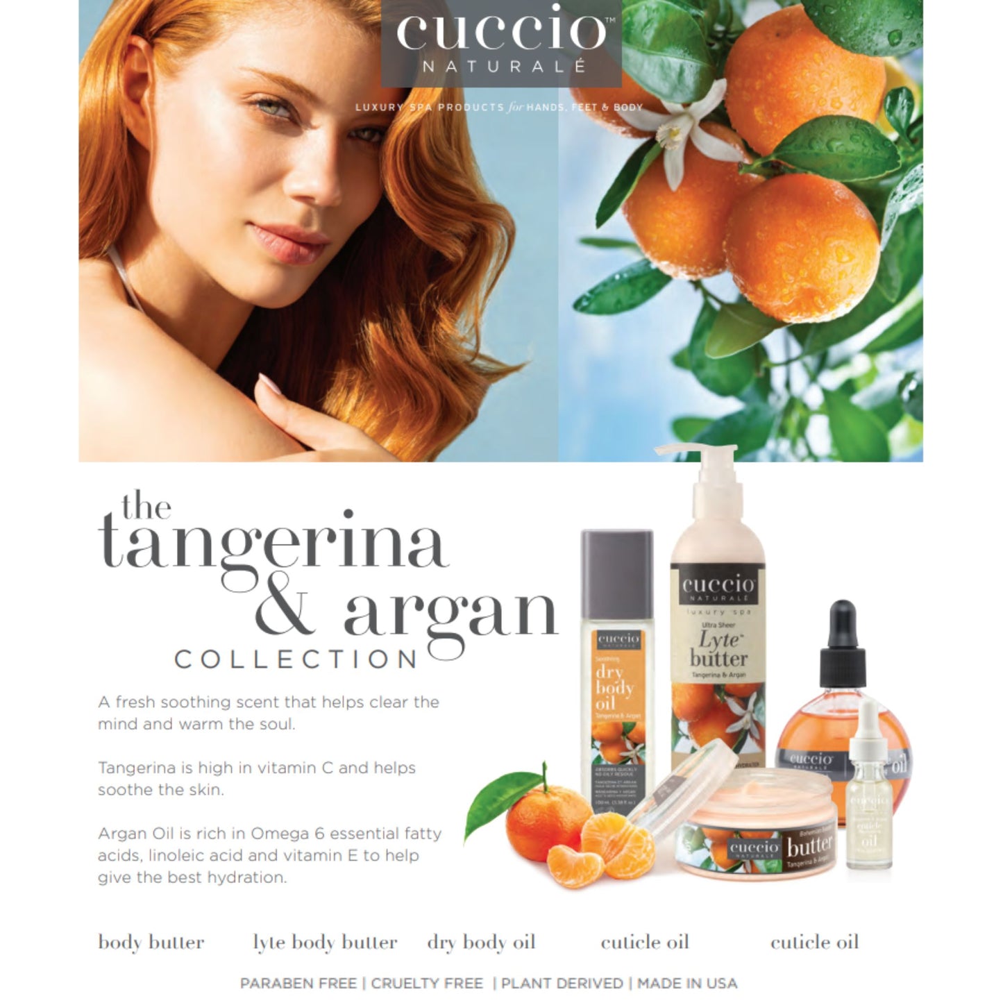 Tangerina & Argan Cuticle Oil