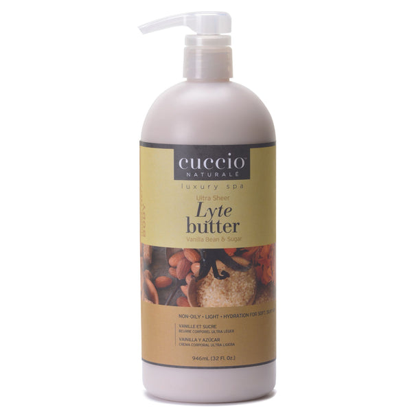 Lyte Ultra Sheer Body Butter Vanilla Bean & Sugar 32oz