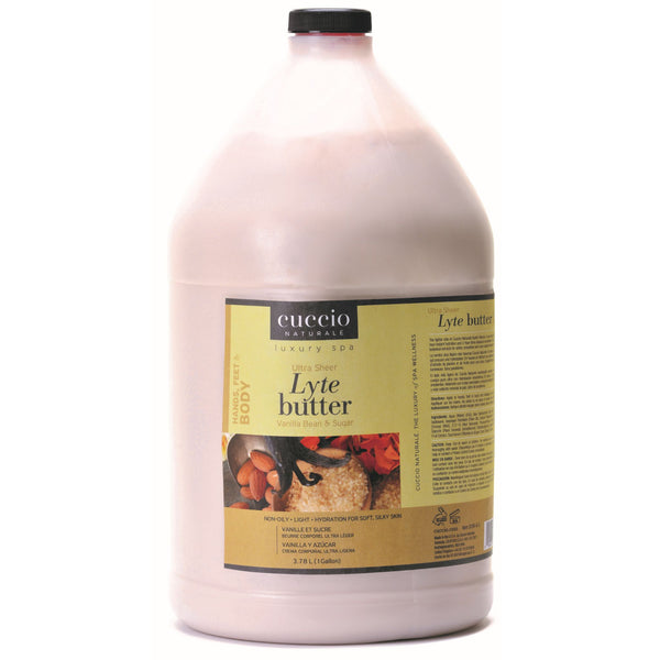 Lyte Ultra Sheer Body Butter Vanilla Bean & Sugar Gallon