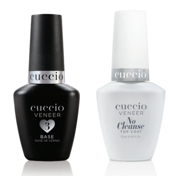 BOGO: Buy Veneer Base Coat #3, GET No-Cleanse Top Coat FREE!